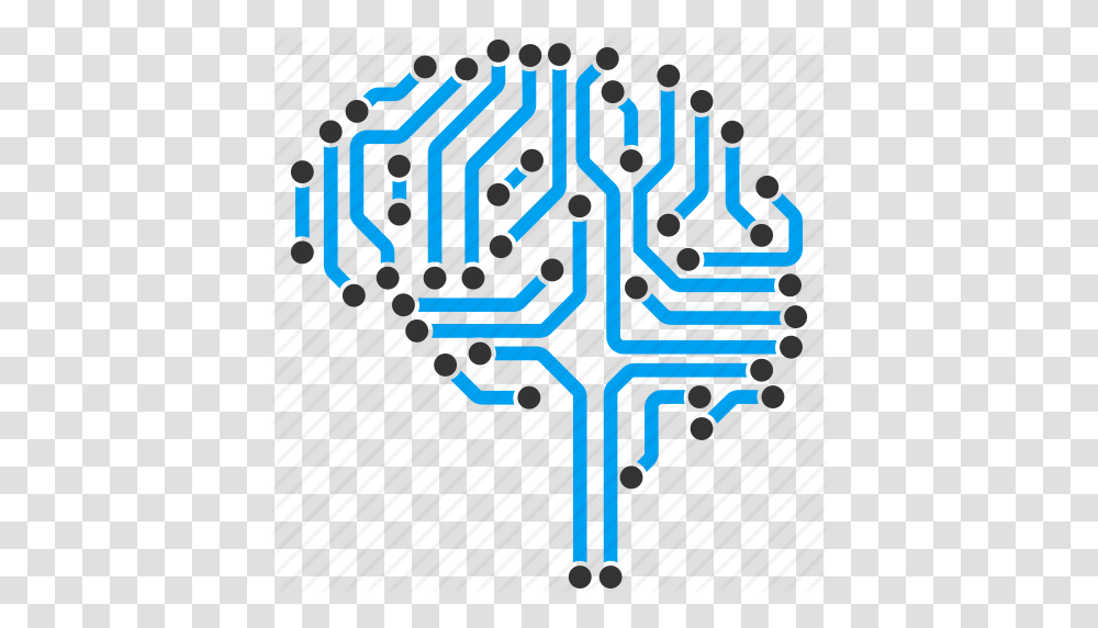 Brain Interface Computer Digital Intellect Electronic Memory, Snowflake, Poster, Advertisement Transparent Png