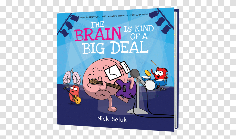 Brain Is Kind Of A Big Deal Nick Seluk, Poster, Advertisement, Flyer, Paper Transparent Png
