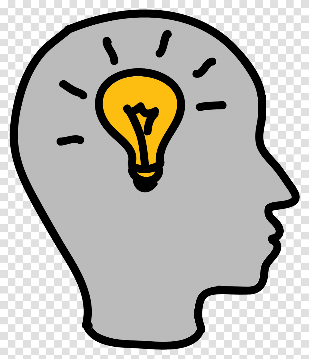 Brain Light Bulb Clip Art Brain Lightbulb Clipart Transparent Png