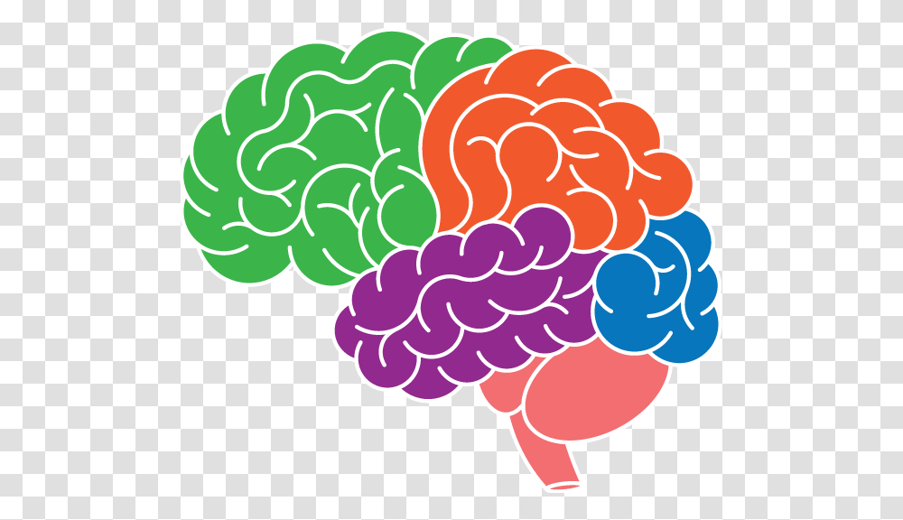 Brain Neuroplasticity Clipart, Floral Design, Pattern, Purple Transparent Png