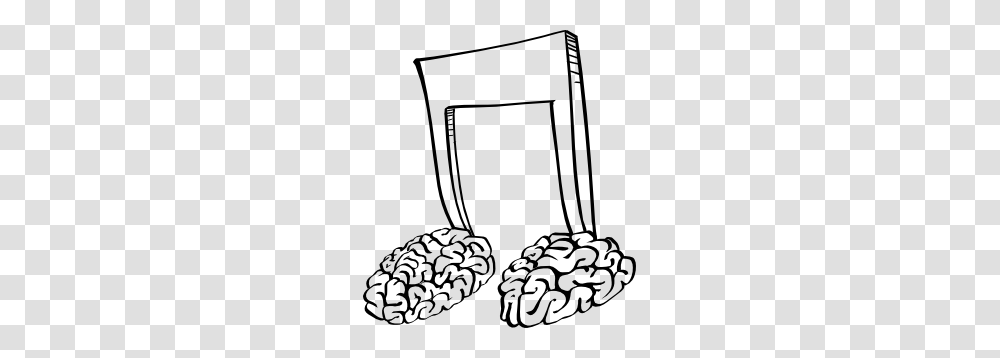 Brain Notes Clip Art, Lawn Mower, Tool, Plant, Stencil Transparent Png