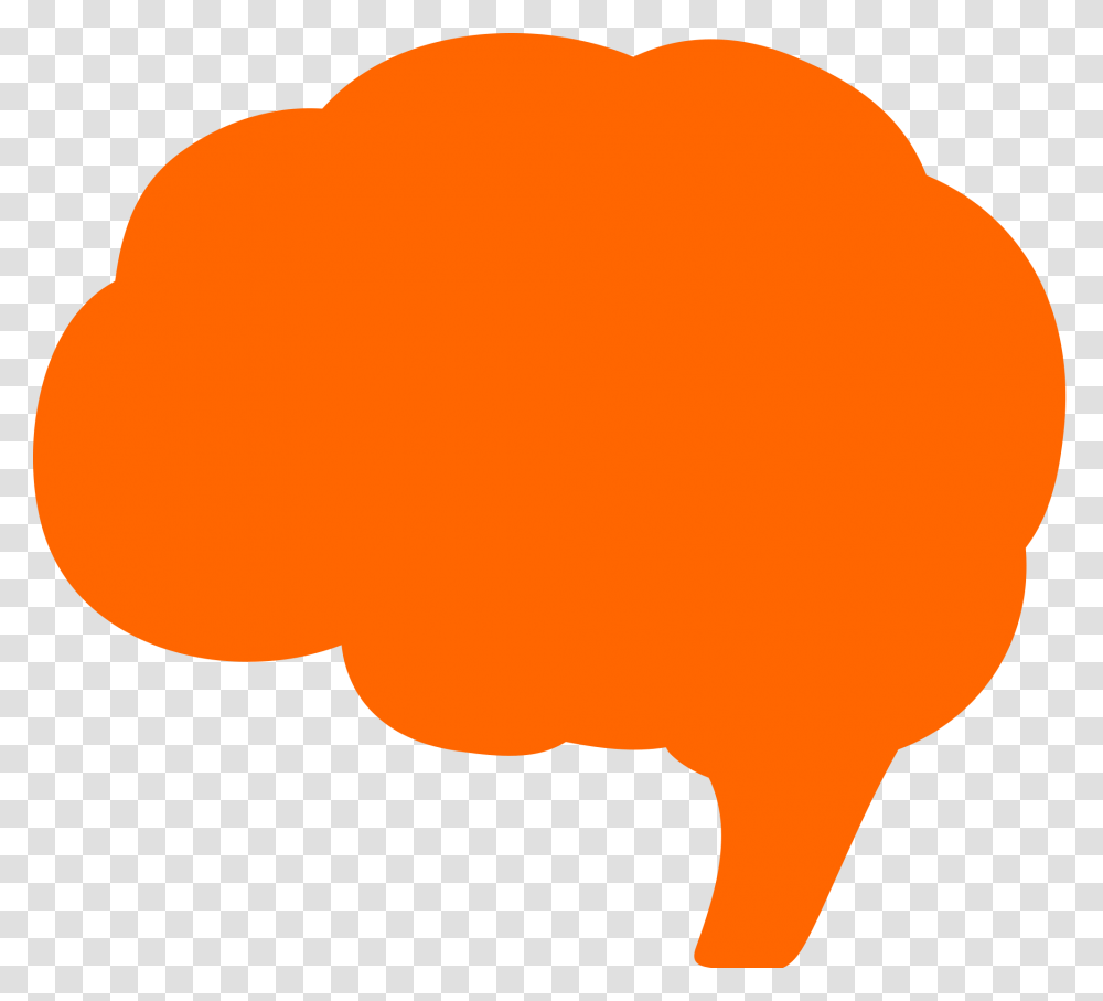 Brain Noun Cc Orange, Food, Cushion, Plant, Baseball Cap Transparent Png