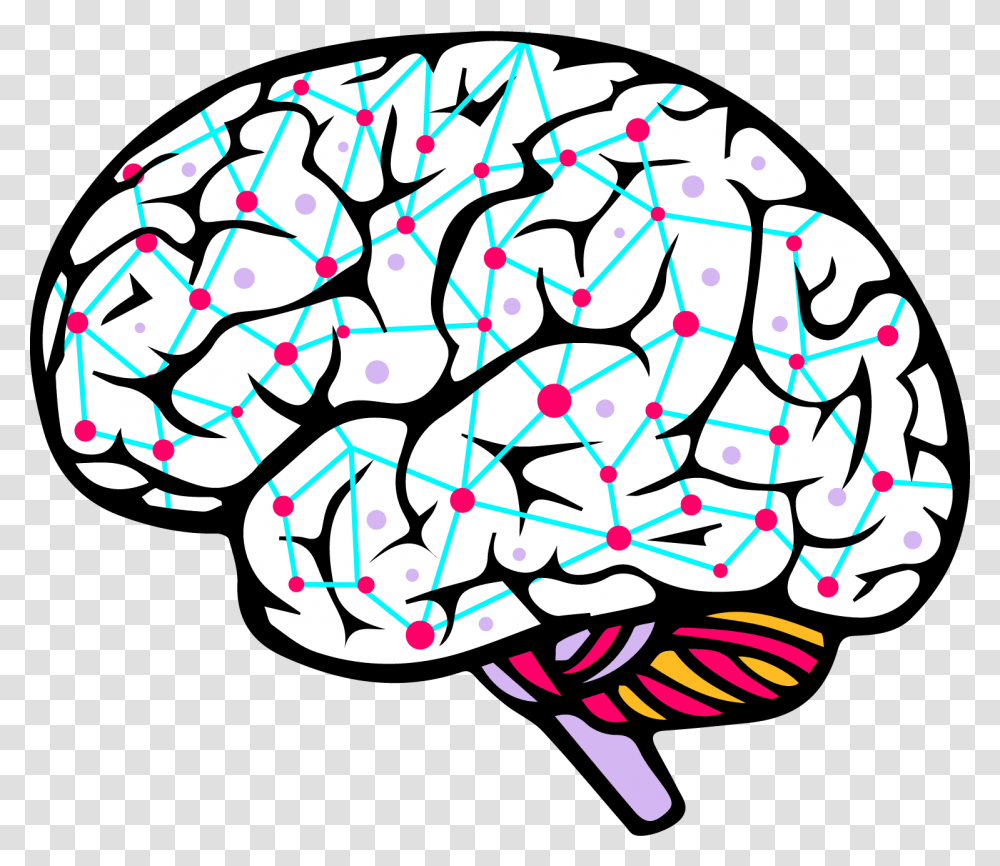 Brain Side View Vector Clipart Download Brain Side View Vector, Hand, Food, Fist Transparent Png