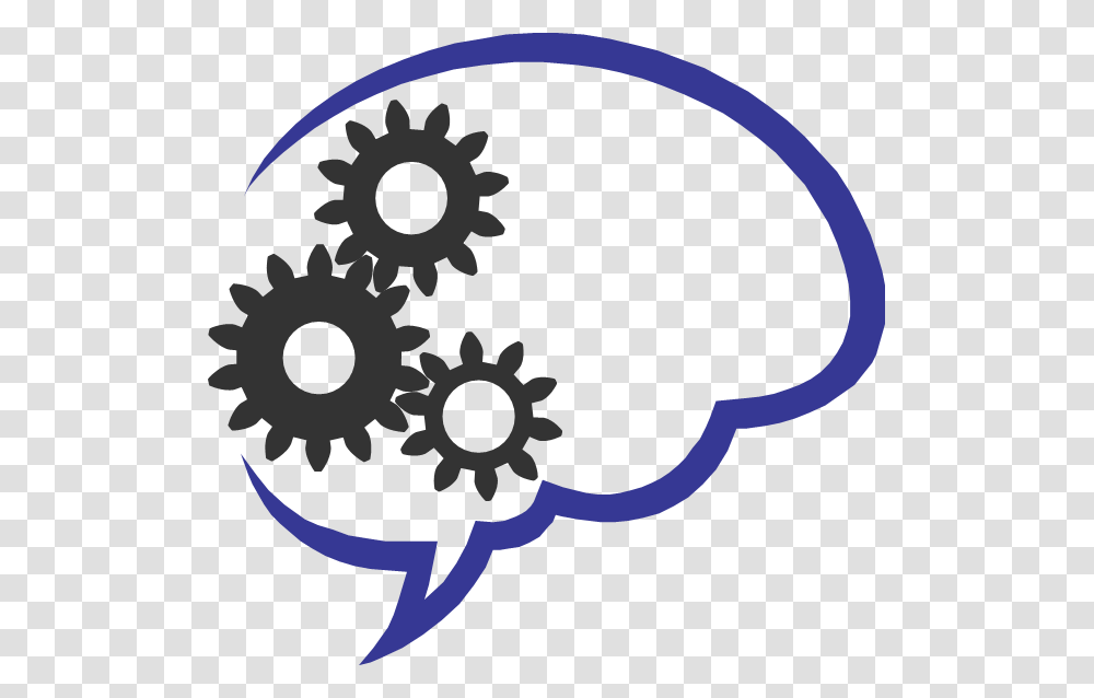 Brain With Gears, Machine, Rug Transparent Png