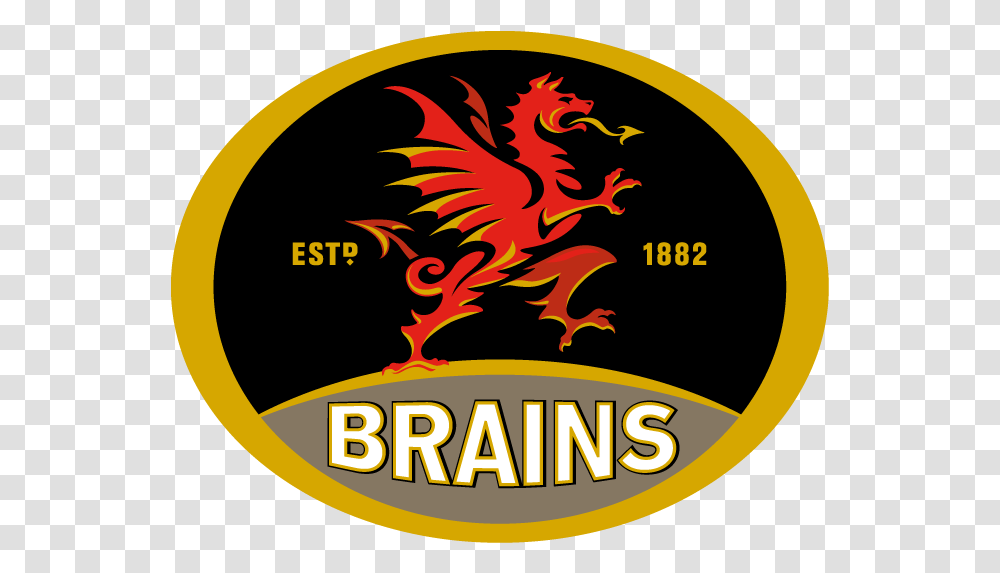 Brains United Logo Brains Beer Logo, Poster, Advertisement, Symbol, Trademark Transparent Png