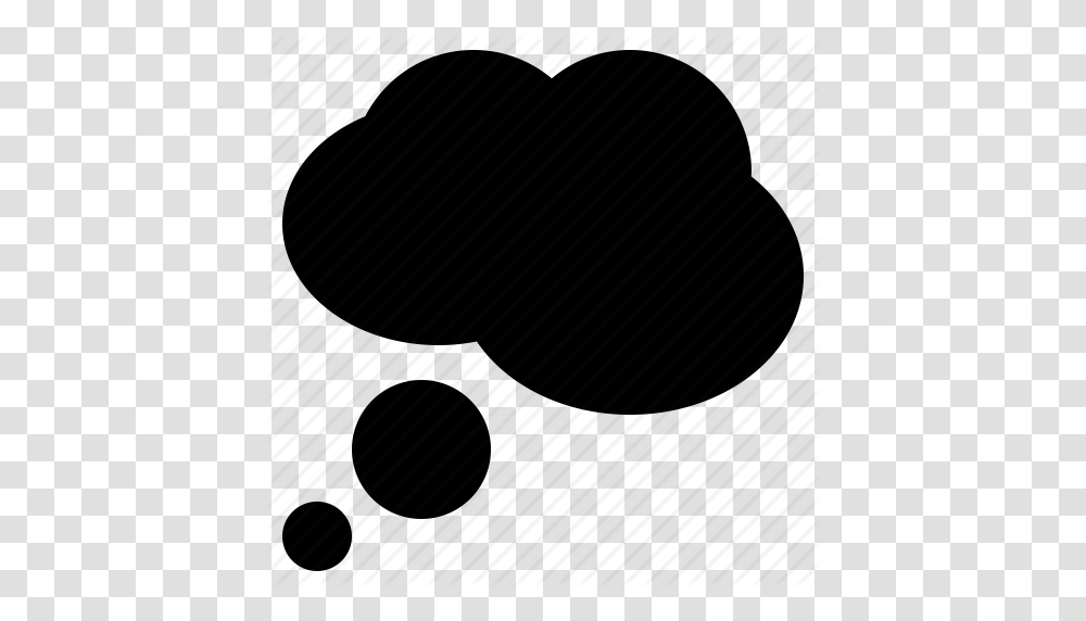 Brainstorming Bubble Cloud Creative Idea Thinking Thought Icon, Heart, Food, Silhouette, Hand Transparent Png