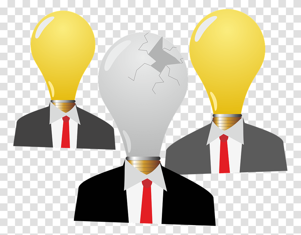 Brainstorming Burn Out, Light, Lighting, Balloon, Tie Transparent Png