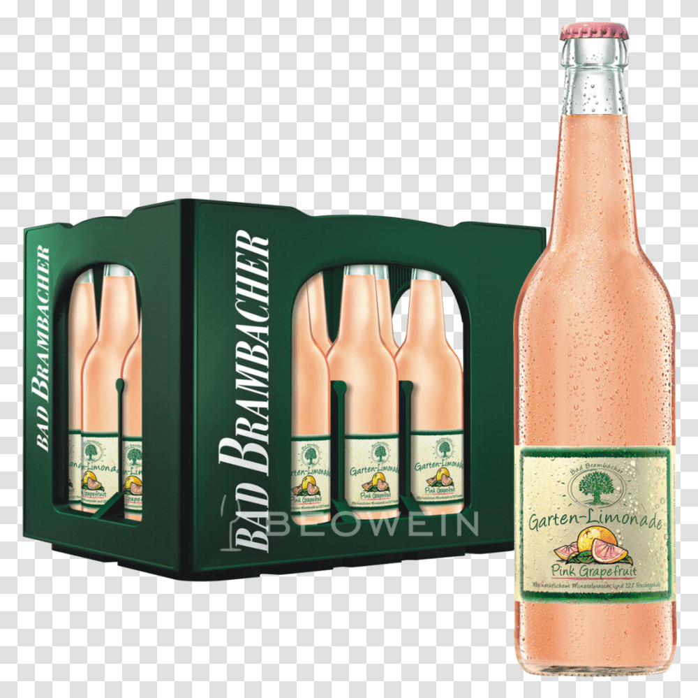 Brambacher Gartenlimonade, Beer, Alcohol, Beverage, Drink Transparent Png
