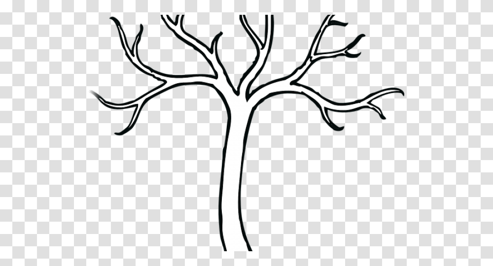 Branch Clipart Tree Bark, Stencil, Plant, Silhouette Transparent Png