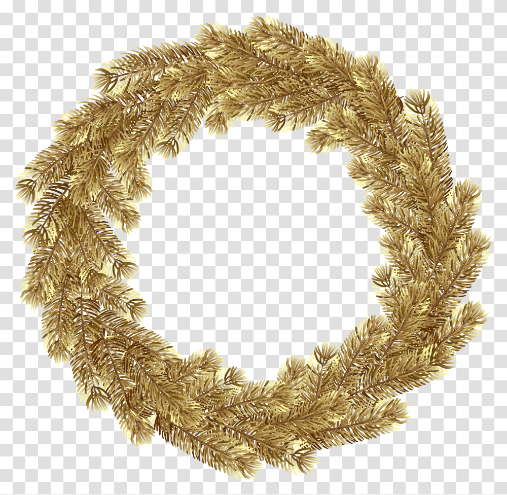 Branch Wreath Clipart Christmas Day Transparent Png