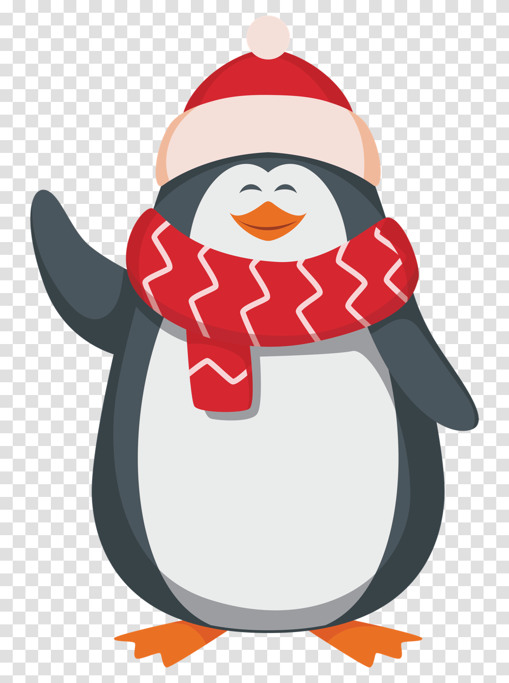 Branchburg Sports Complex Cartoon Christmas Character, Penguin, Bird, Animal, Snowman Transparent Png