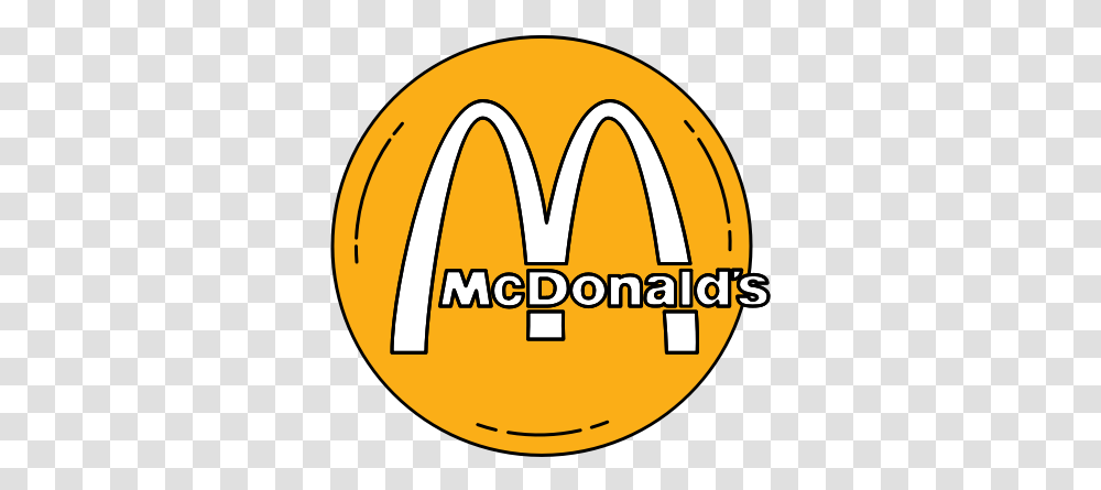 Brand Fastfood Logo Mcdo Mcdonalds Orange Icon Climate Change In Antarctica, Symbol, Trademark, Banana, Fruit Transparent Png