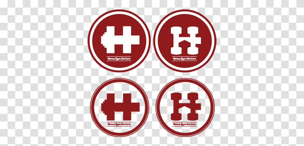 Brand Identity And Monogram Logo Mark Gym Logos, First Aid, Symbol, Trademark, Red Cross Transparent Png