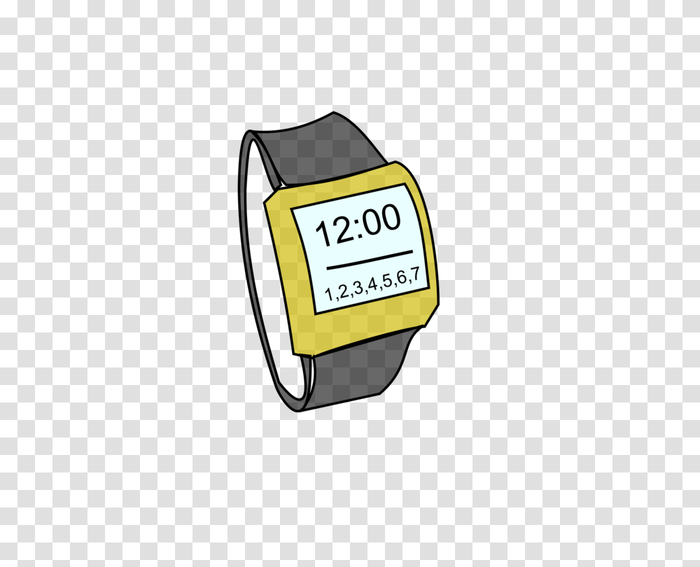 Brand Logo Line Digital Clock Watch, Label, Green, Word Transparent Png
