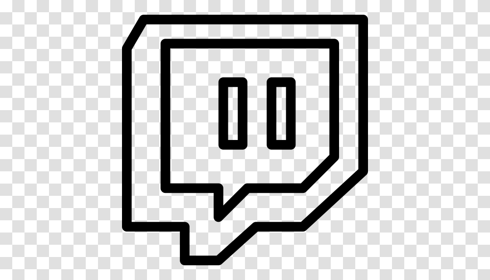 Brand Logo Network Social Twitch Icon, Gray, World Of Warcraft Transparent Png
