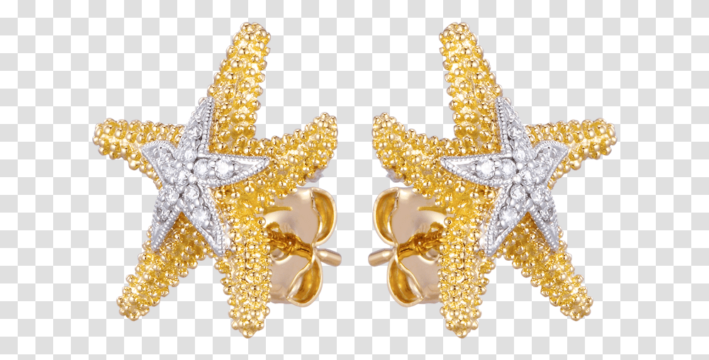 Brand Name Designer Jewelry In St Earrings, Starfish, Invertebrate, Sea Life, Animal Transparent Png