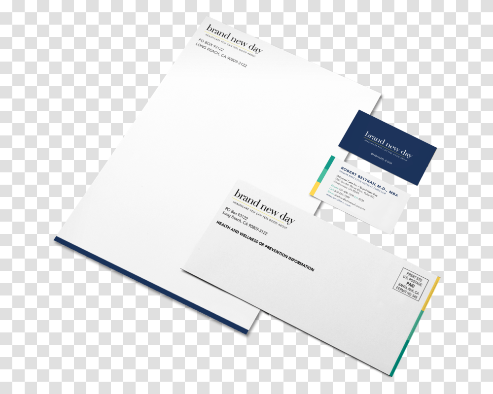 Brand New Day Modera Inc Document, Business Card, Paper, Text, Page Transparent Png