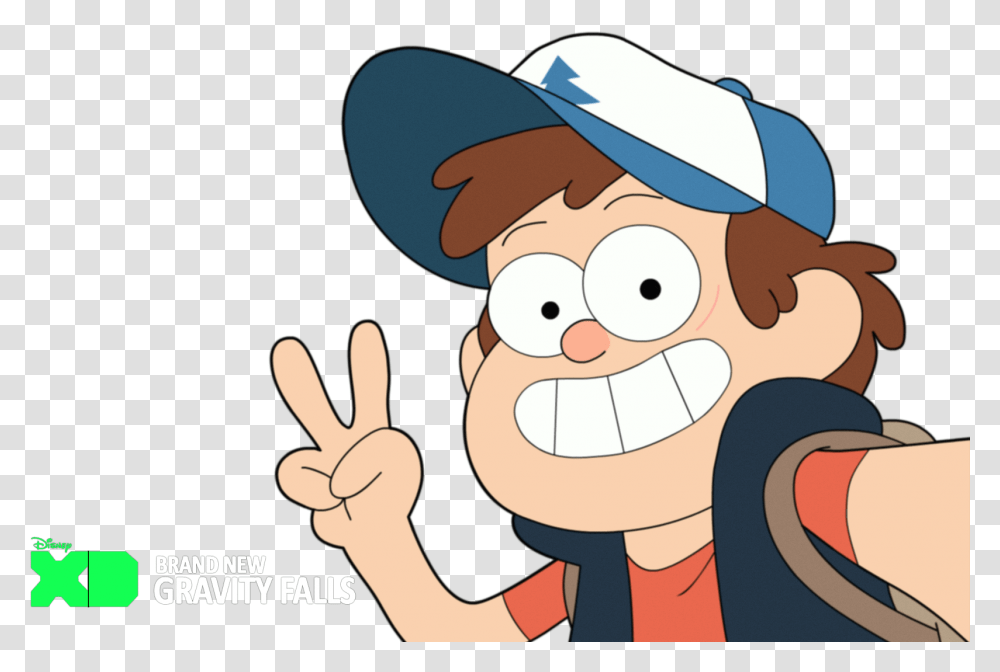 Brand New Gravity Falls Dipper Pines Mabel Pines Cartoon Gravity Falls Dipper Selfie, Face, Apparel, Hat Transparent Png