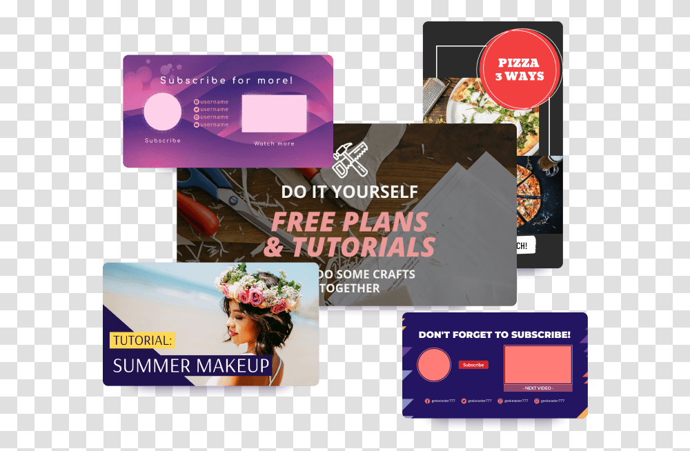 Brand Your Channel With A Youtube Thumbnail Maker Placeit Flyer, Poster, Paper, Advertisement, Brochure Transparent Png