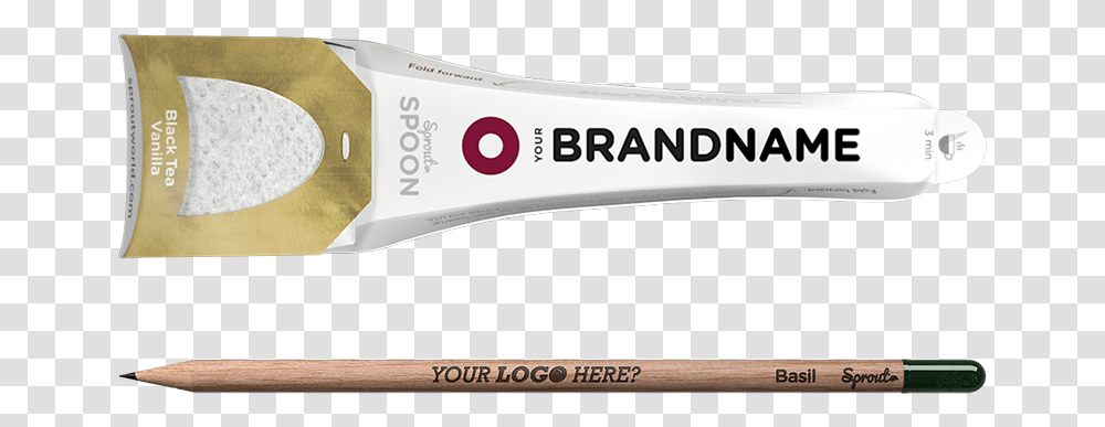 Branded Sprout Spoon And Pencil Brush, Baseball Bat, Team Sport, Sports, Softball Transparent Png