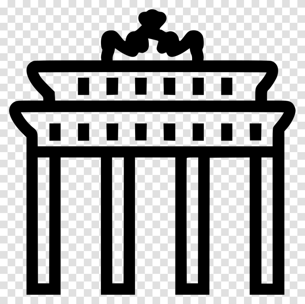 Brandenburg Gate Brandenburger Wall Icon, Architecture, Building, Pillar, Column Transparent Png