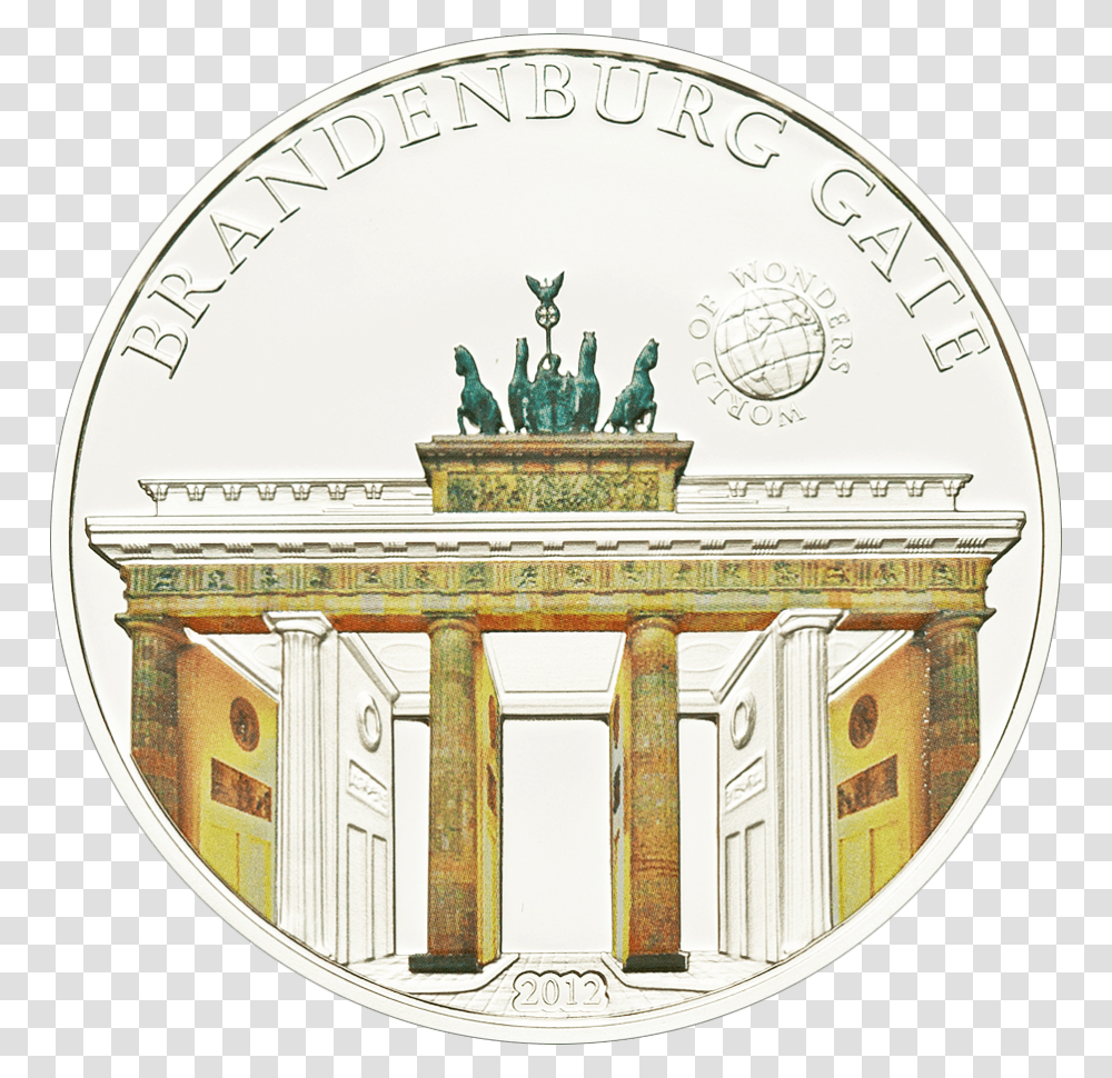 Brandenburg Gate, Coin, Money, Jacuzzi, Tub Transparent Png