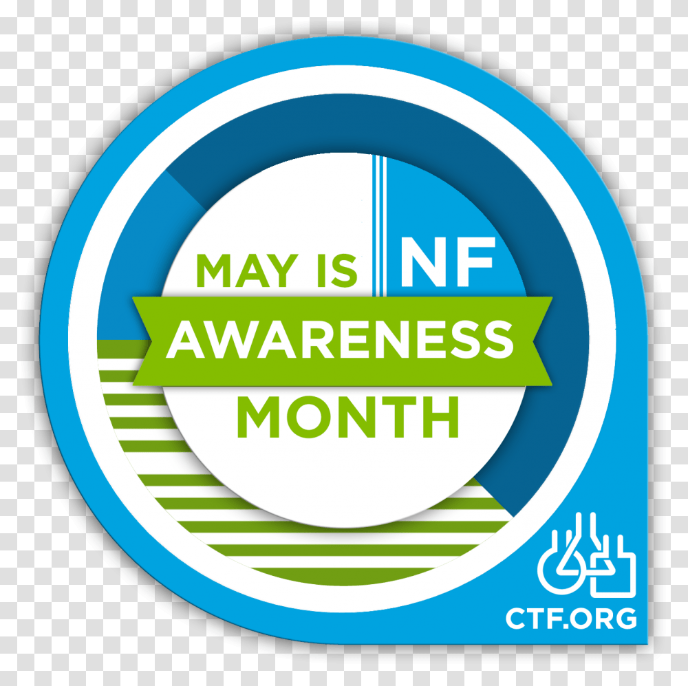 Branding Children's Tumor Foundation May Is Nf Awareness Month, Label, Text, Logo, Symbol Transparent Png
