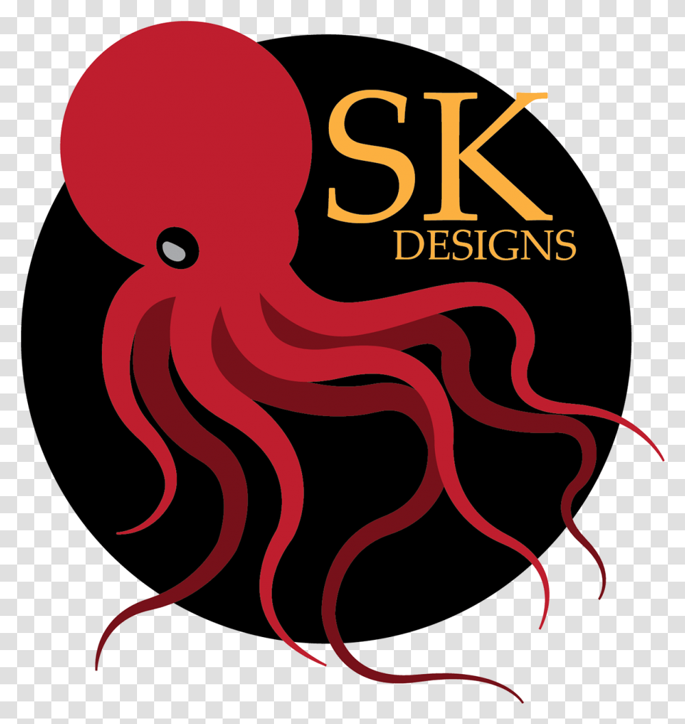 Branding Illustration, Octopus, Invertebrate, Sea Life, Animal Transparent Png