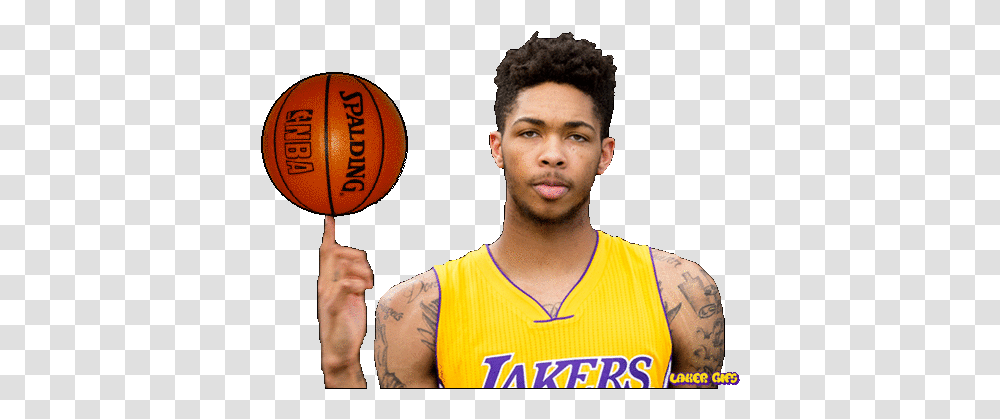 Brandon Ingram Lakersgifs Animated Laker Gifs Memes Basketball Player Gif, Person, Human, People, Skin Transparent Png