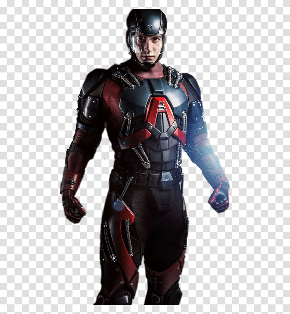 Brandonrouth Atom Dc Hero Brandon Routh Arrow, Helmet, Apparel, Person Transparent Png