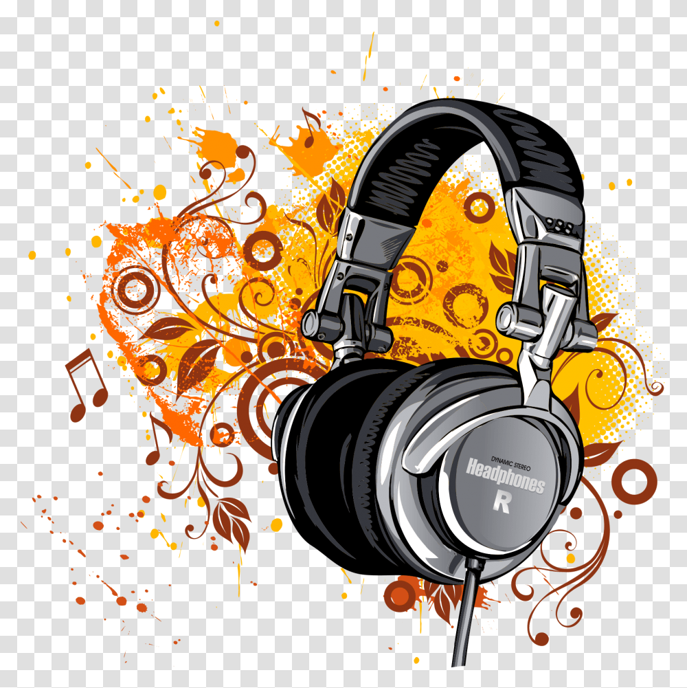 Brands Increasingly Need To Stand Out In A Cluttered Music Headphones Vector, Electronics, Headset Transparent Png