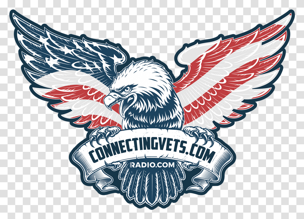 Brantley Gilbert Talks Music Military Connecting Vets Logo, Symbol, Trademark, Emblem, Chicken Transparent Png