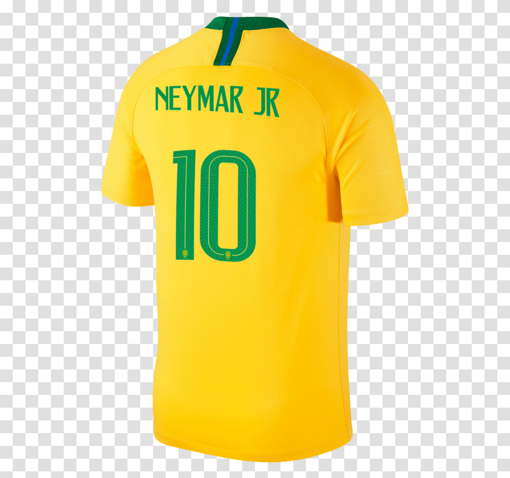 Brasil 1 Neymar Active Shirt, Apparel, Jersey Transparent Png