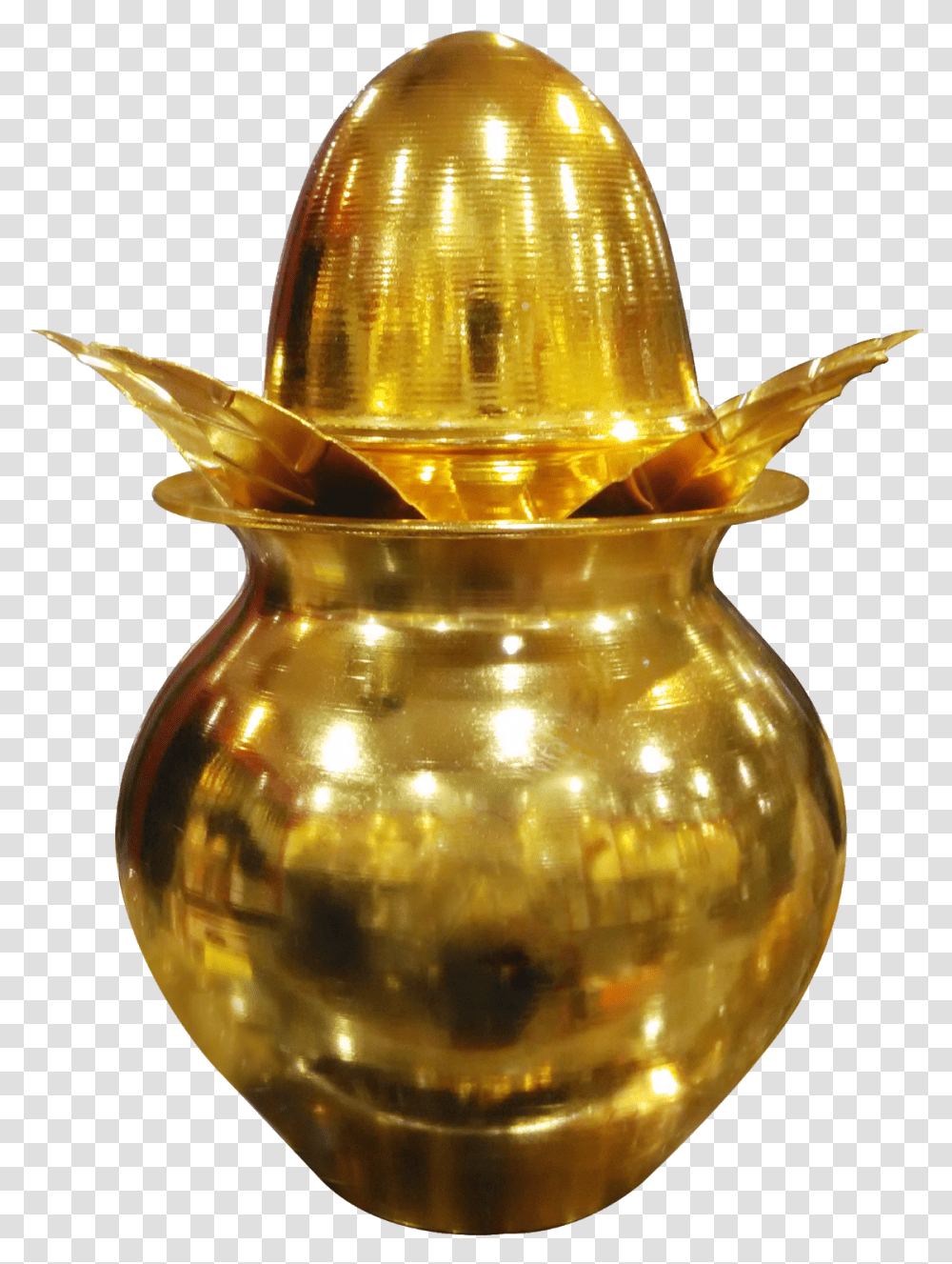 Brass, Gold, Pottery, Jar, Lamp Transparent Png