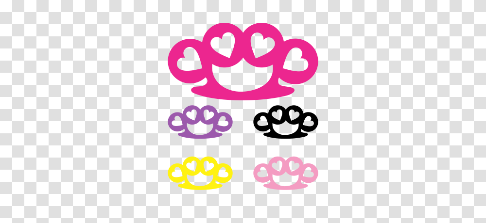 Brass Knuckles With Hearts Decal Mxnumbers, Hand, Rug, Fist Transparent Png