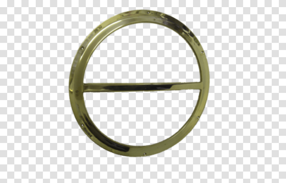 Brass Opening Porthole Only Circle With Horizontal Line Through It Meaning, Steering Wheel Transparent Png