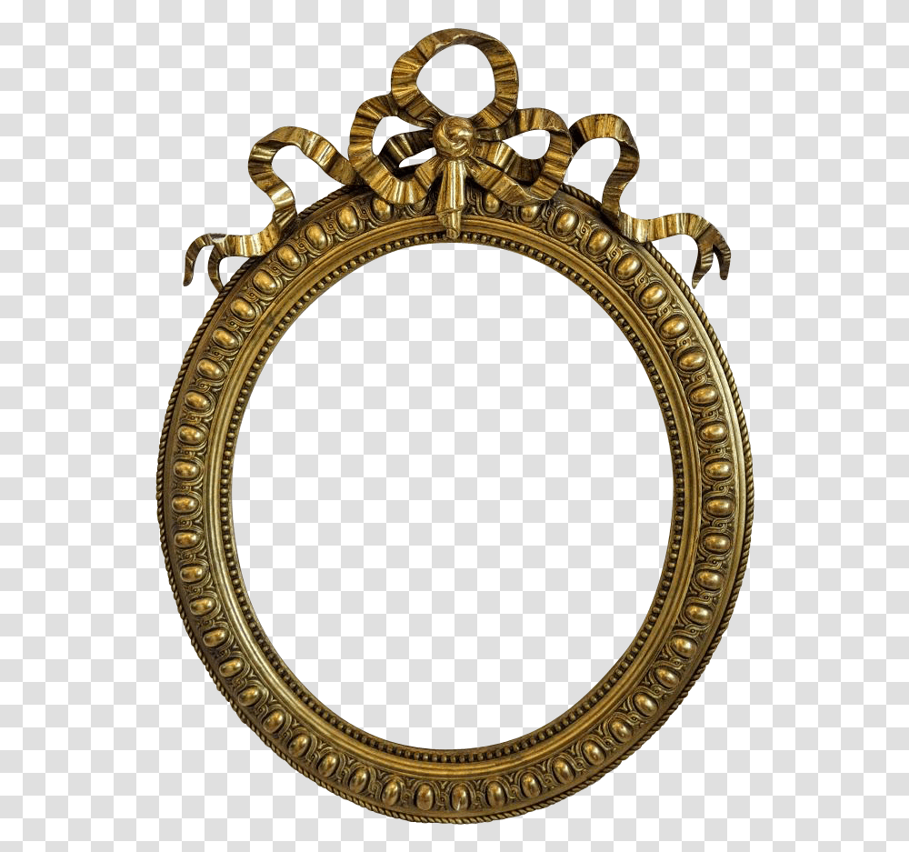 Brass, Oval, Mirror Transparent Png