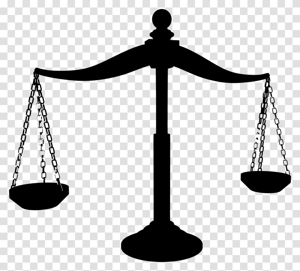 Brass Scales Of Justice Silhouette Justice Scale Clipart, Gray, World Of Warcraft Transparent Png