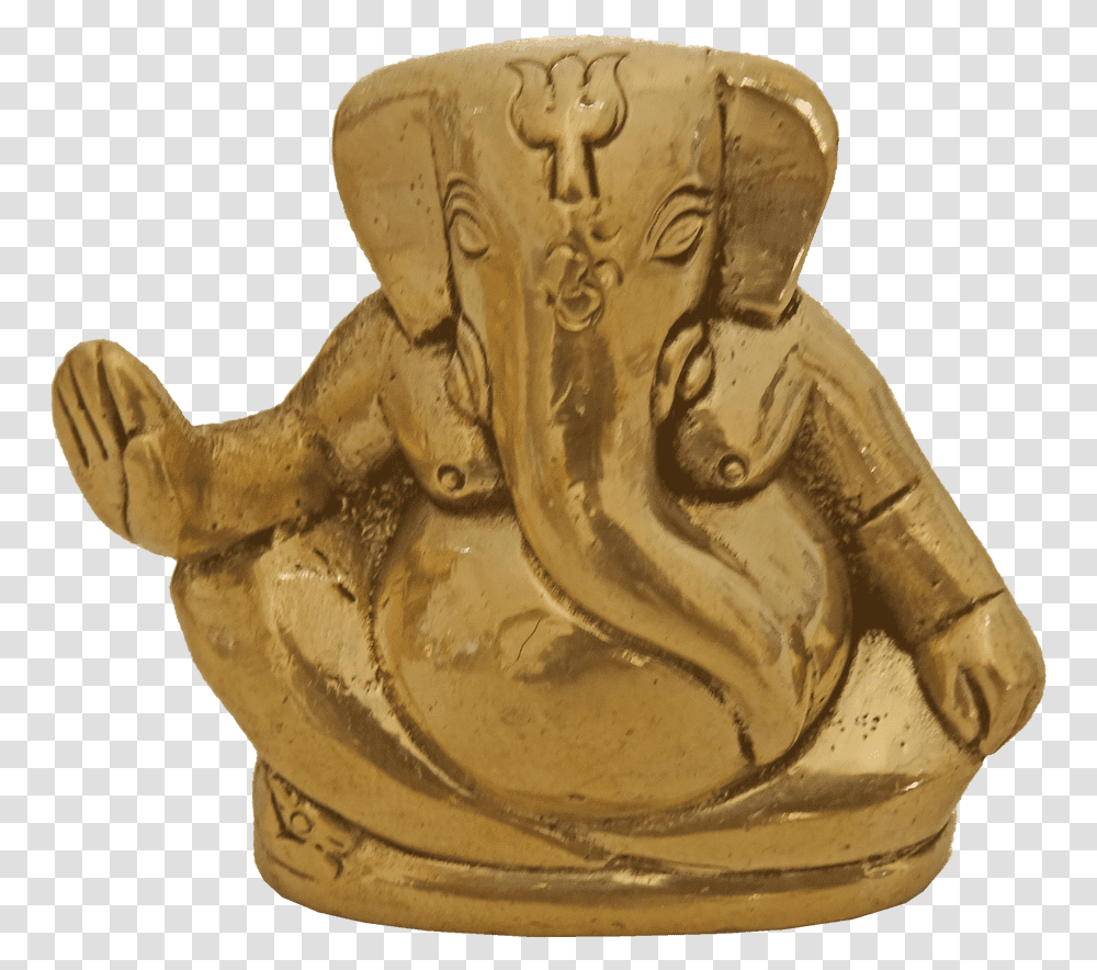 Brass Statue Lord Ganesha Carving, Bronze, Figurine, Lion, Wildlife Transparent Png