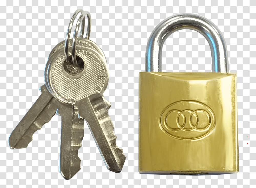 Brass Tri Circle Padlocks, Key, Sink Faucet, Security Transparent Png