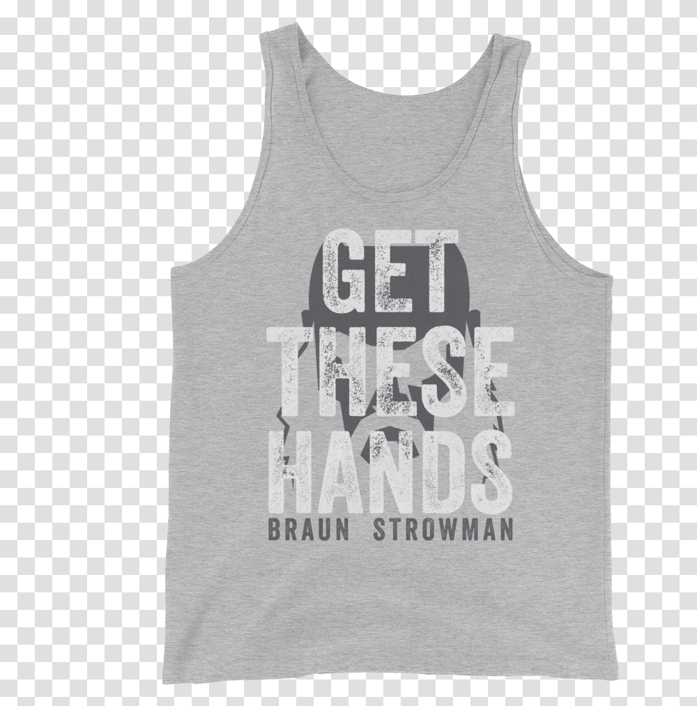 Braun Strowman Get These Hands Active Tank, Apparel, Tank Top, Undershirt Transparent Png