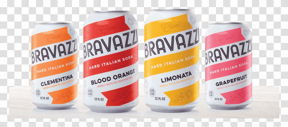 Bravazzi Hard Italian Soda Energy Drink, Lager, Beer, Alcohol, Beverage Transparent Png