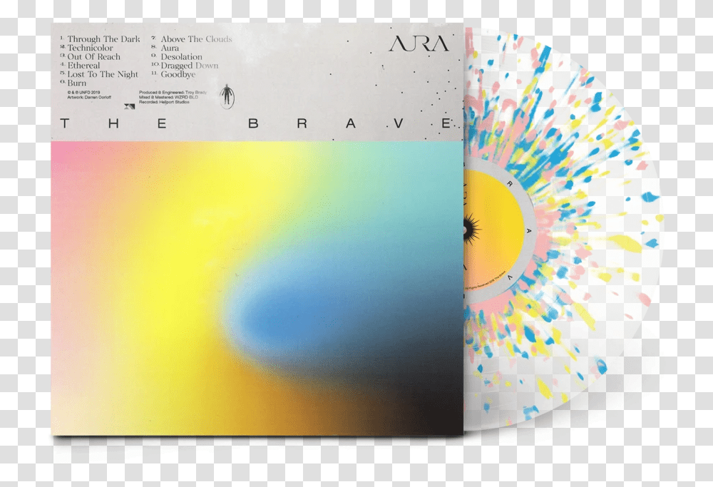Brave Aura Vinyl, Disk, Electronics, Dvd Transparent Png
