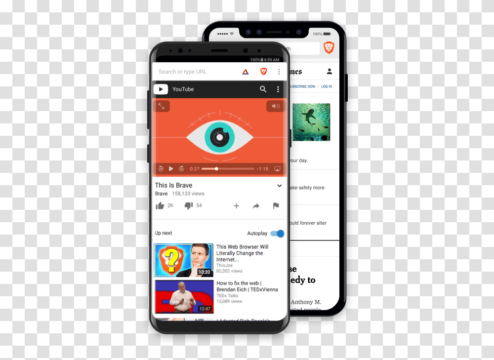 Brave Browser Mobile, Mobile Phone, Electronics, Cell Phone, Person Transparent Png