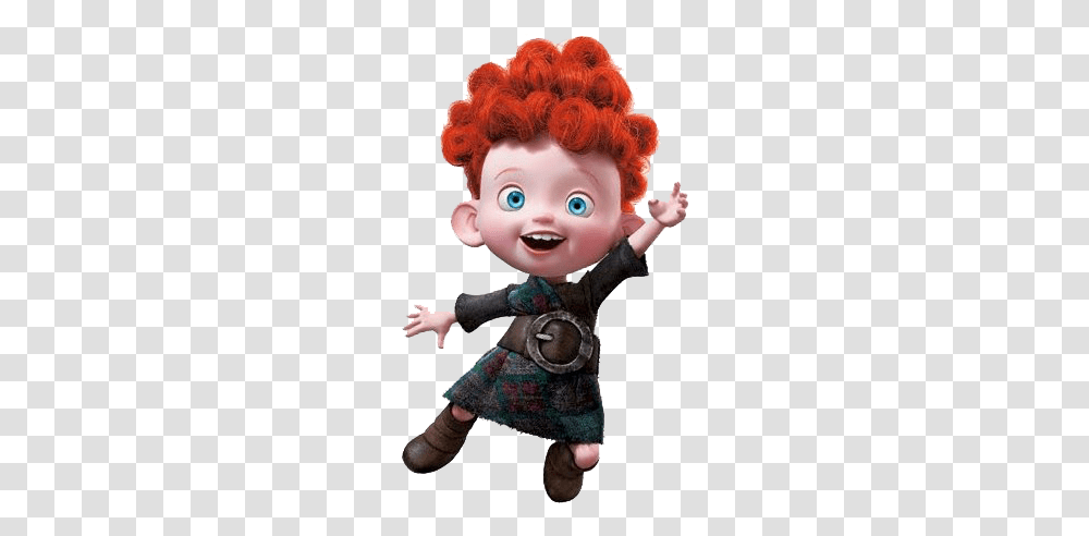 Brave Little Brothers From Brave, Doll, Toy, Person, Human Transparent Png