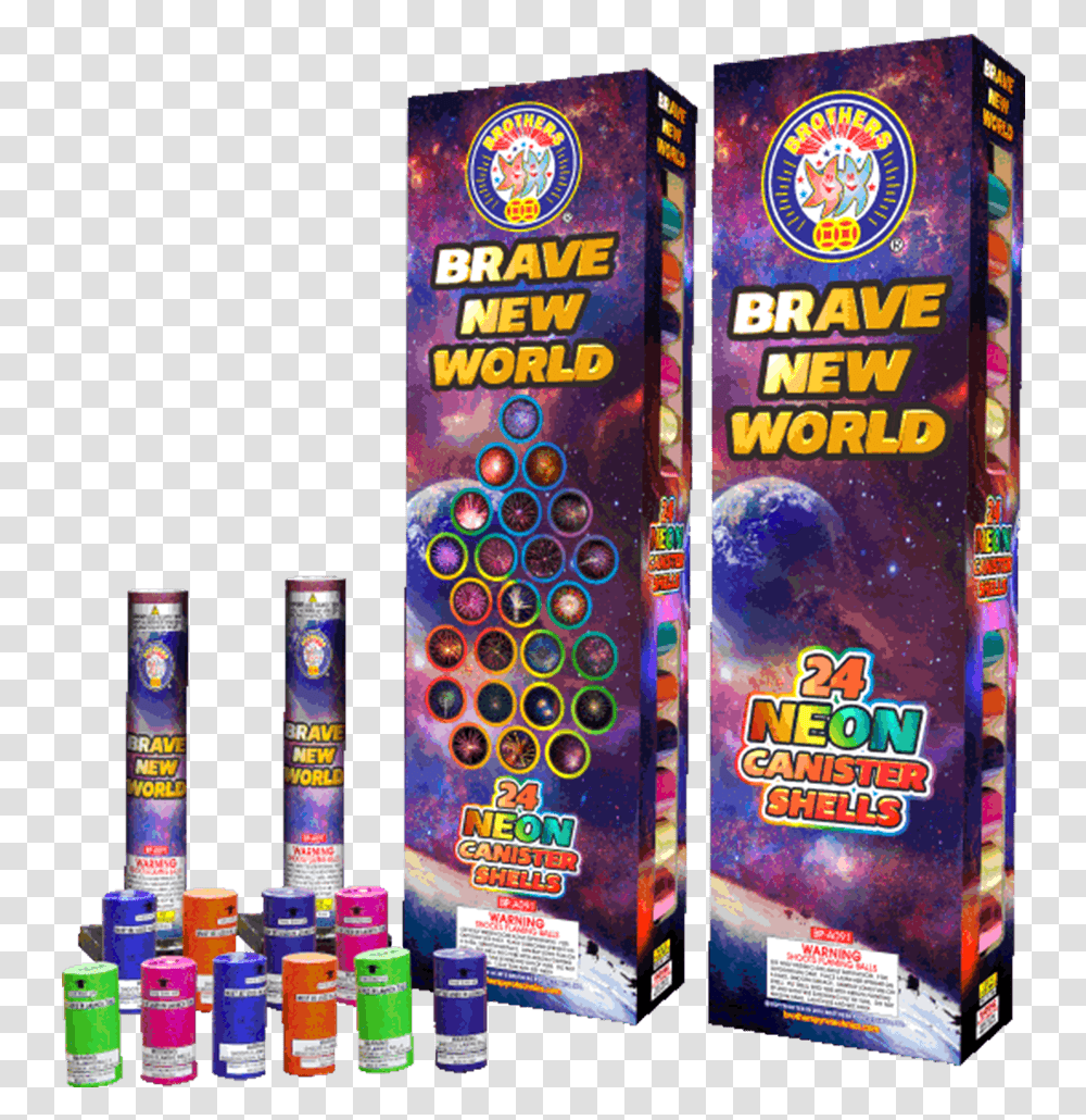 Brave New World Firework, Tin, Can, Aluminium, Fireworks Transparent Png