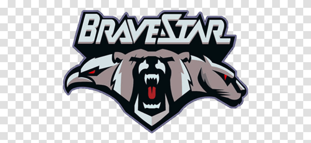 Brave Star Gaming Bravestar Dota, Text, Symbol, Label, Minecraft Transparent Png
