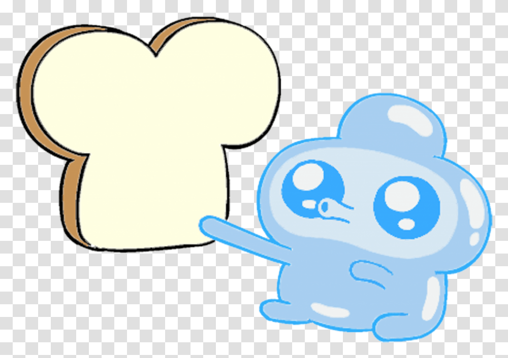 Bravest Warriors Jelly Kid Holding Slice Of Bread Cartoon, Piggy Bank, Cupid, Heart Transparent Png