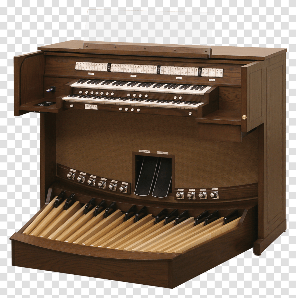Bravura Organ Allen Organ, Leisure Activities, Piano, Musical Instrument, Grand Piano Transparent Png