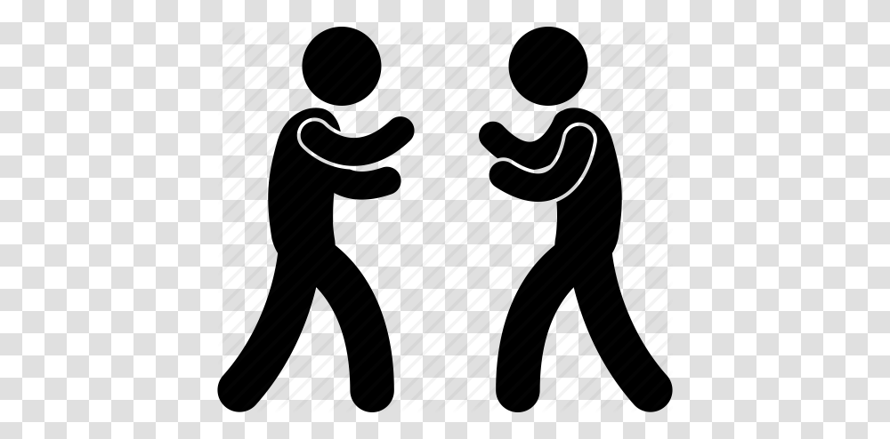 Brawl Fight Fighting Man Ready Versus Vs Icon, Piano, Hand, Sport, Duel Transparent Png